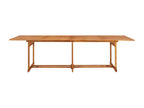 13-piece garden dining set in solid Elariva wood UVZP26639
