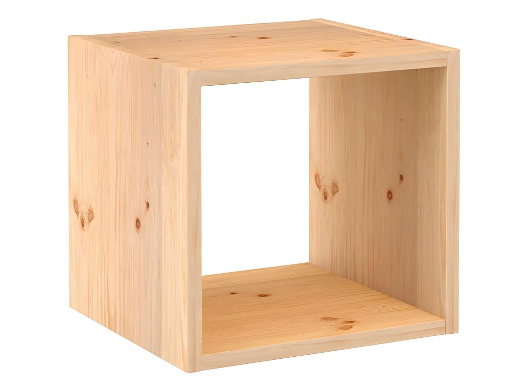 Solid pine shelf - W36.2 x H36.2 cm FCXY37683