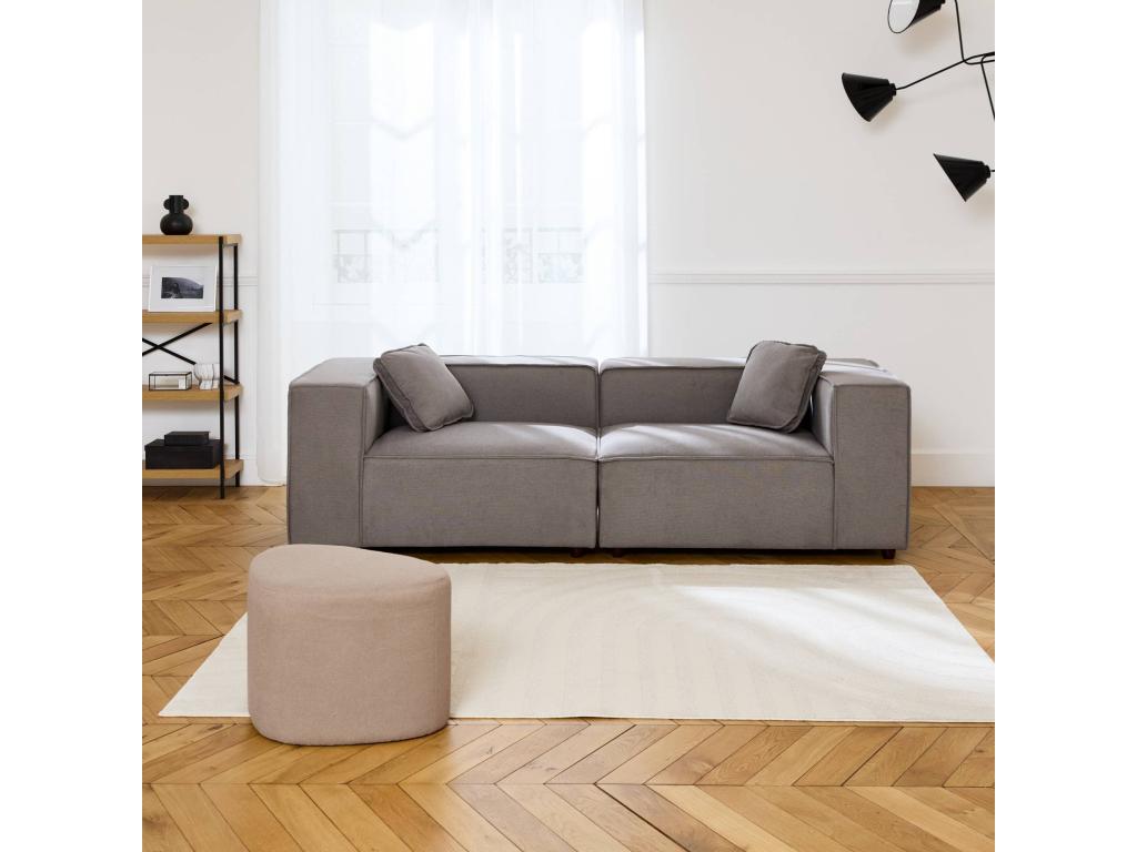 Modular 2-seater sofa, water-repellent - 2 corners YNLL64974