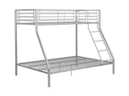 Bunk beds IV - 90 and 140x190 cm - Steel - Silver MAXY41422