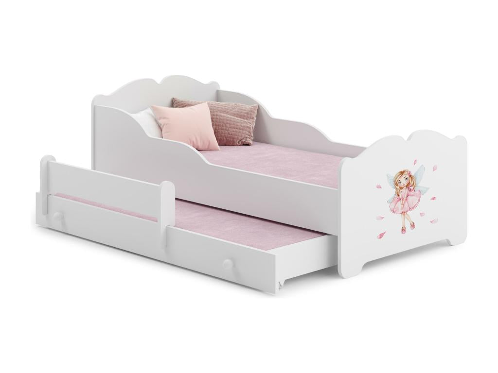 Zensova KSB001 Children's Bed 85x164x63 White SDUU19762