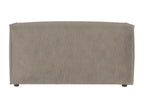 Lumenao looped fabric pouf - W90 x D50 x H41cm - Lumenao WUPR38219