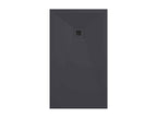 Zensova Plus smooth anthracite shower tray with colored grid - 100x90 cm LAGS26120
