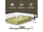 Single Mattress 115x205 with Memory Foam - Premium Quality - Height 20 cm - Made in Italy YRYE56657