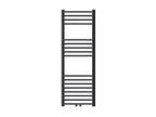 Zensova bathroom radiator with central connection and towel warmer, anthracite, IZGH40798