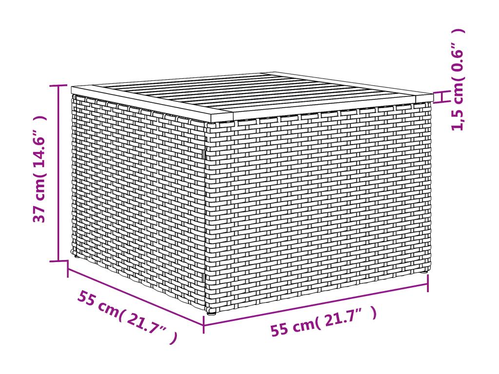 5-piece garden furniture set with cushions, black woven resin MTAQ44574