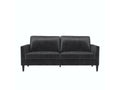 Zensova - 3-seater sofa in dark grey velvet XGWM02921