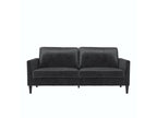 Zensova - 3-seater sofa in dark grey velvet XGWM02921