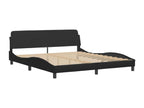 Zensova bed with mattress 180x200 cm faux leather TUDH76339