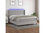 Zensova upholstered mattress and LED light grey 160x200 cm Zensova MFVJ31354