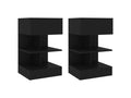 Zensova 2-piece bedside tables 40x35x65 XWQY64522