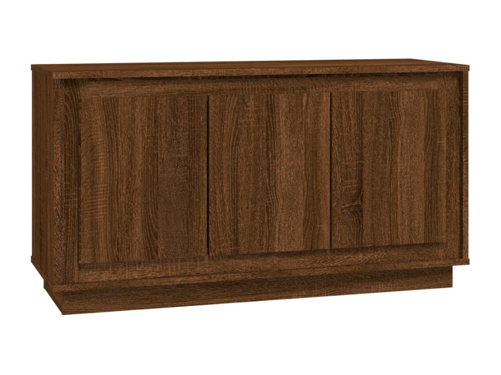 Brown oak sideboard 102x35x55 cm Zensovaingénierie BVAD74552