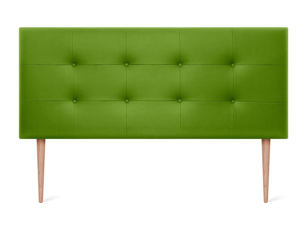 Zensova Faux Leather Upholstered Headboard 150x115cm with Legs for 150cm Beds - Green QBGM81409