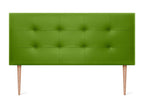 Zensova Faux Leather Upholstered Headboard 150x115cm with Legs for 150cm Beds - Green QBGM81409