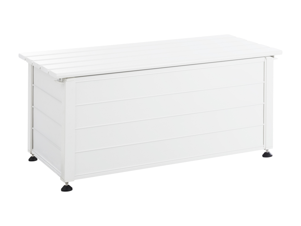 Lumenao Metal Storage Chest 113 cm x 50 cm White MCTR68121