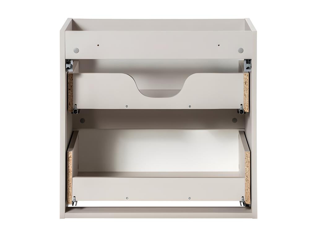 Zensova Cashmere and White DAGU76194 120cm Double Vanity Unit with 4 Drawers