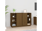 Honey Brown Buffet 120x35x80 cm Solid Pine Wood NQFN35257
