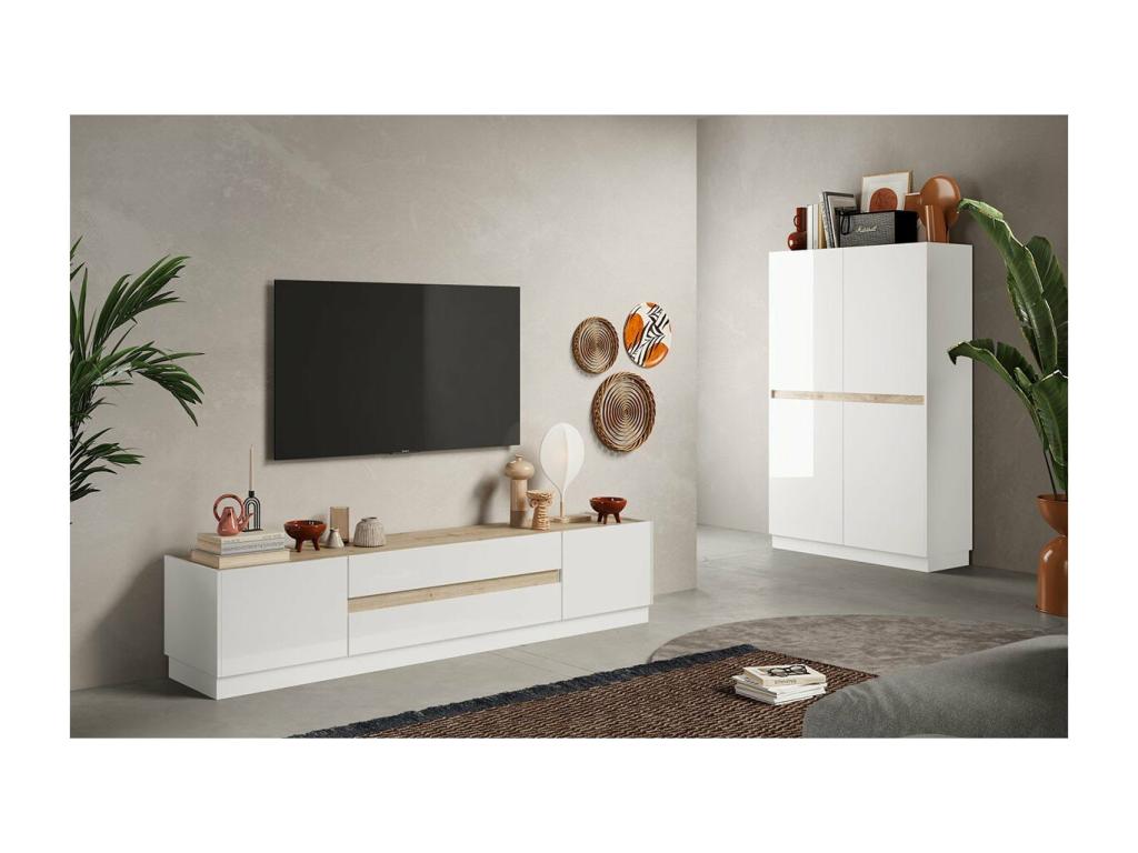 Zensova 4-door high sideboard - H170 cm NMMD34965
