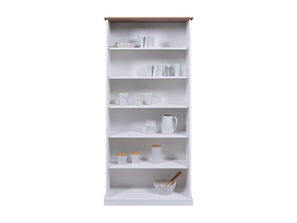 5-Tier Designer Shelf 194cm White SGVJ40463