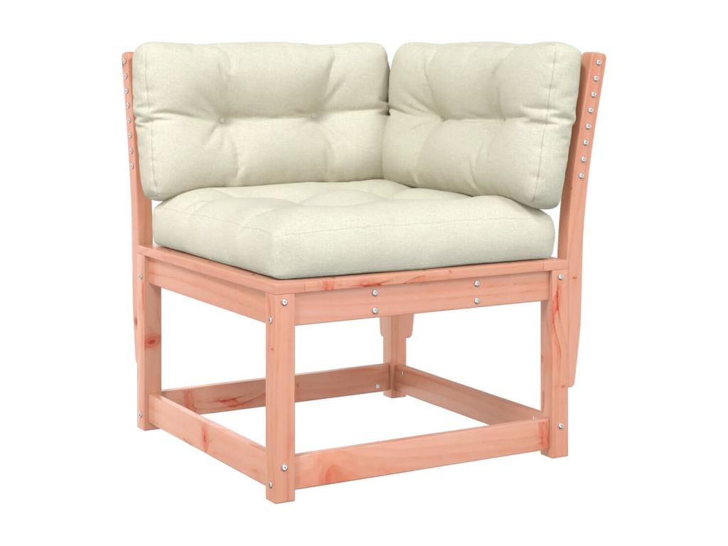 5-piece garden furniture set with cushions, solid wood, Zensova KCEN31230