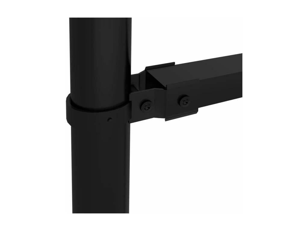 Garden fence with spear-shaped top, steel, 0.5-0.75 x 3.4 m, Zensova ZEAS71428