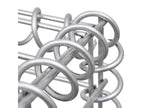 Gabion wall with lids, galvanized steel, 900x30x100 SZNH88855