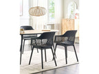 Set of 2 Black Dining Chairs UDSO90051