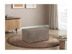 Lumenao looped fabric pouf - W90 x D50 x H41cm - Lumenao WUPR38219