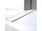 Zensova SMART White Smooth Finish Shower Tray with Colored Grid - 80x70 cm RLAP73829