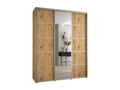 Lumenao 5-Door Sliding Wardrobe 235.2/170/60 3 Doors Lumenao/Silver MAVN55163