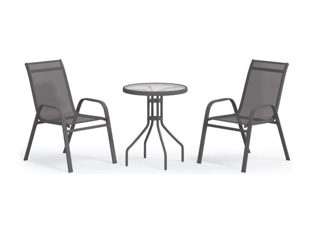 Zensova garden set 3 pcs Gray VCAT74480