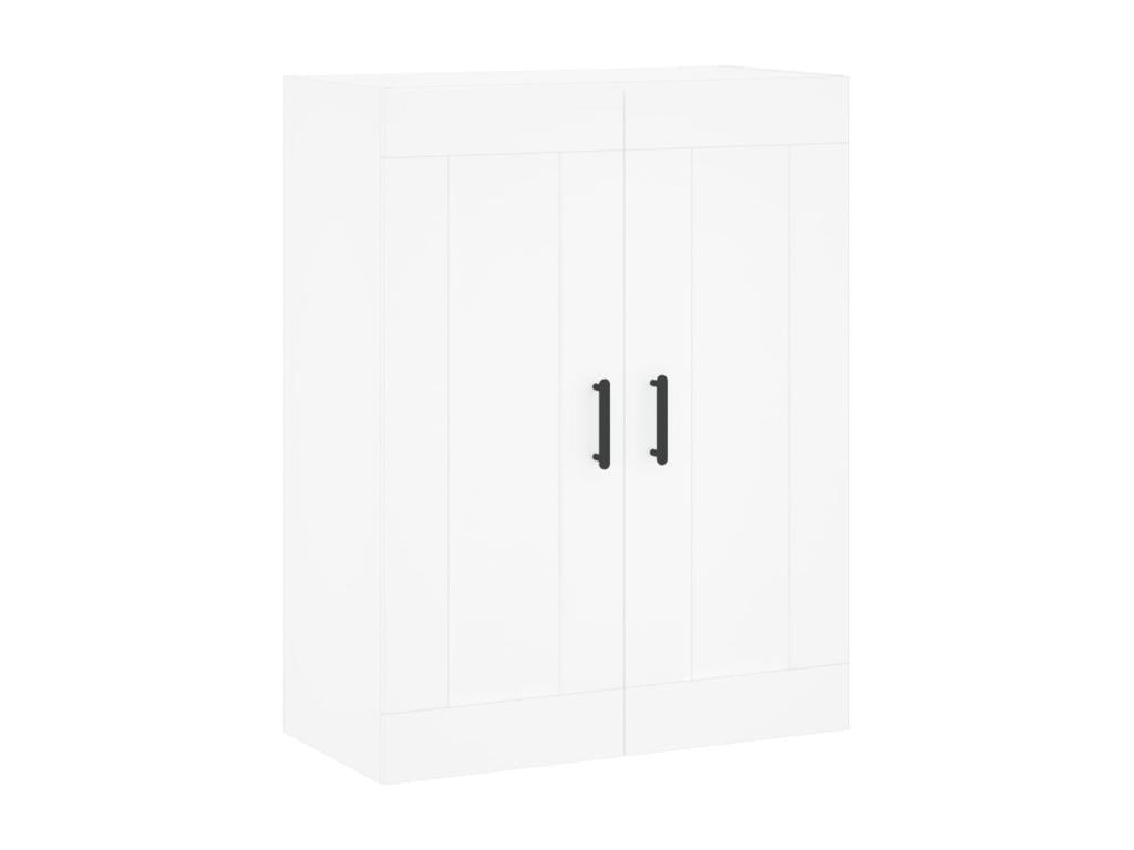 White Highboard 69.5x34x180 cm Zensovaing¨¦nierie FIBO88848