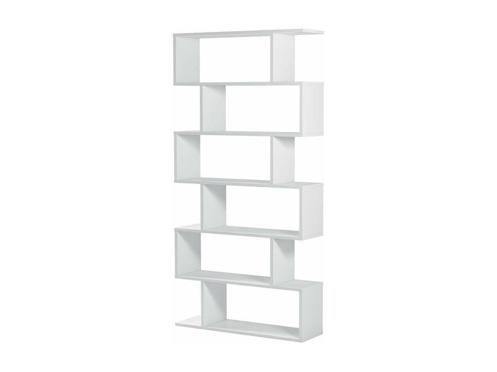 6-Tier Bookshelf, 192 cm High - Elariva BFYR64040