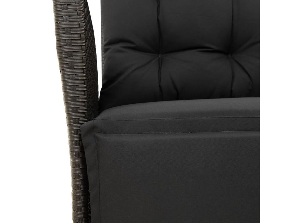 Zensova 3-piece garden dining set with cushions BIBO05937