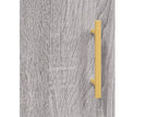 2-piece wall cabinets, grey engineered wood finish, FBHB62117