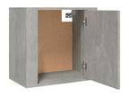 2-piece wall-mounted bedside tables, concrete grey, 50x30x47 cm, SXBJ59385