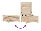 6-piece garden furniture set in solid pine wood OMKB23057
