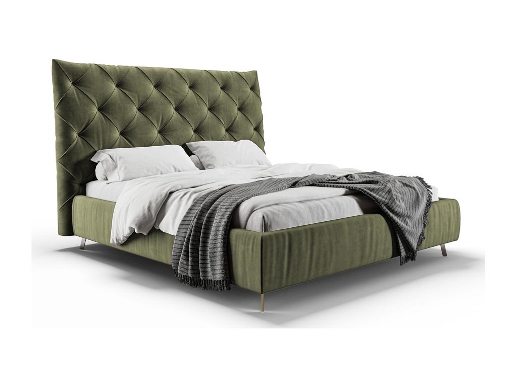 Bed - Velvet Green - Zensova AKMI99766