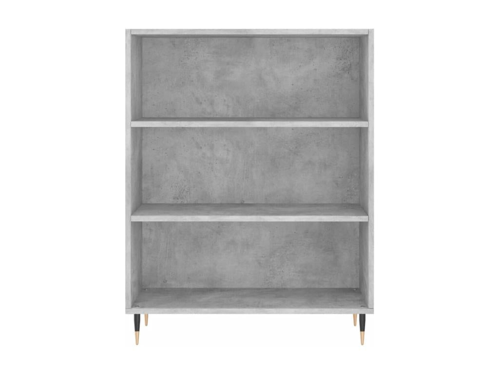 Concrete gray bookcase 69.5x32.5x90 cm Zensovaing¨¦nierie FAVH36228