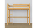 Wooden loft bed N05 Natural Pine 80x190 MHST55524