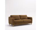 Elariva - Express 2-seater convertible sofa in fabric - Bronze VECF79326