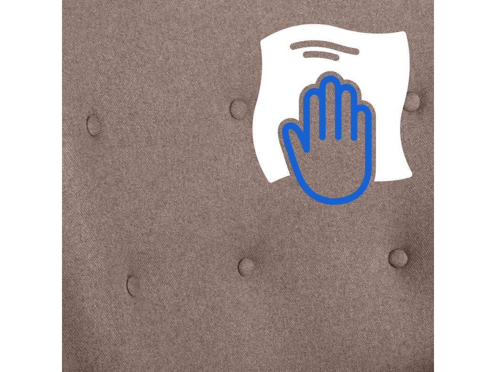 Rocking chair - Fabric / Metal - Elariva SZTB26441