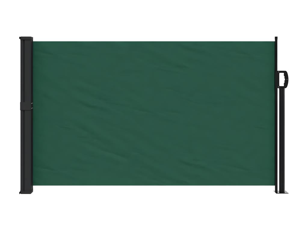 Dark green retractable side awning 120x300 cm PING94240