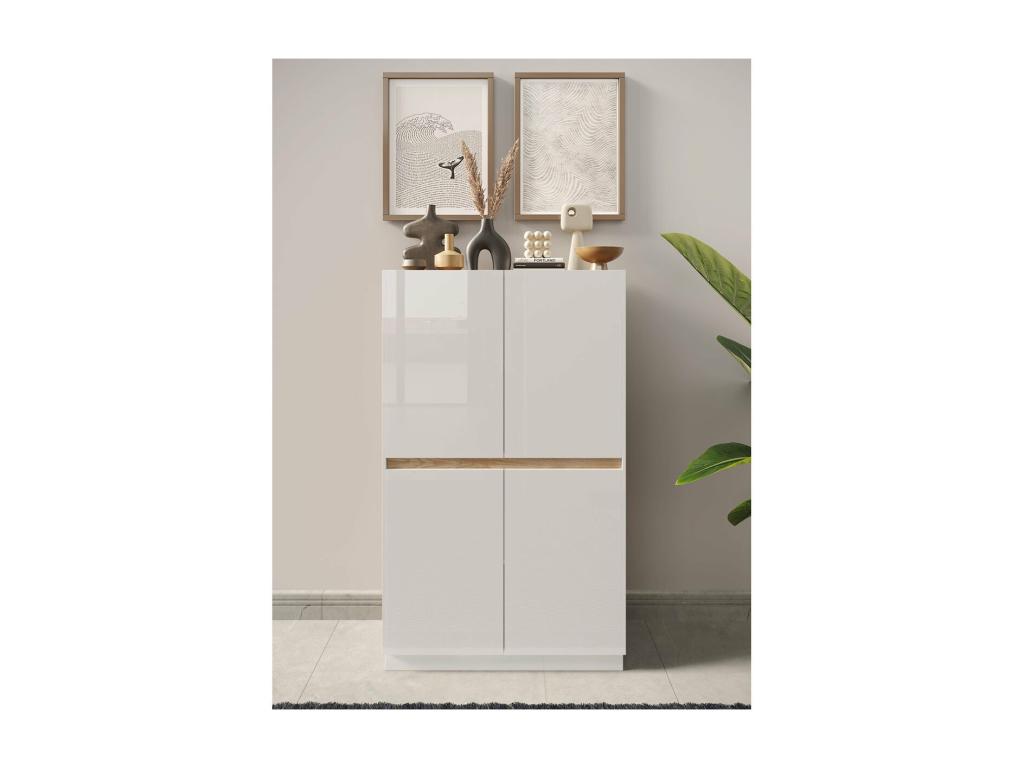 Zensova 4-door high sideboard - H170 cm NMMD34965