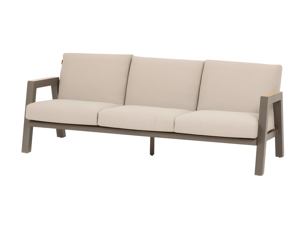 Zensova 5-seater garden furniture set in beige and praline, Zensova ICJO67400