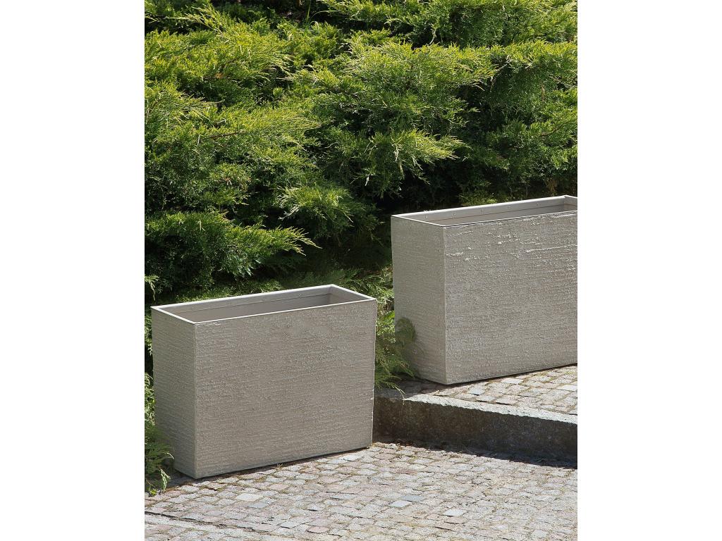 Beige planter 25x60x45 cm Zensova KRQD03419