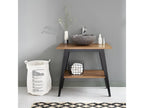 Solid teak bathroom cabinet 80 cm XIBK57994