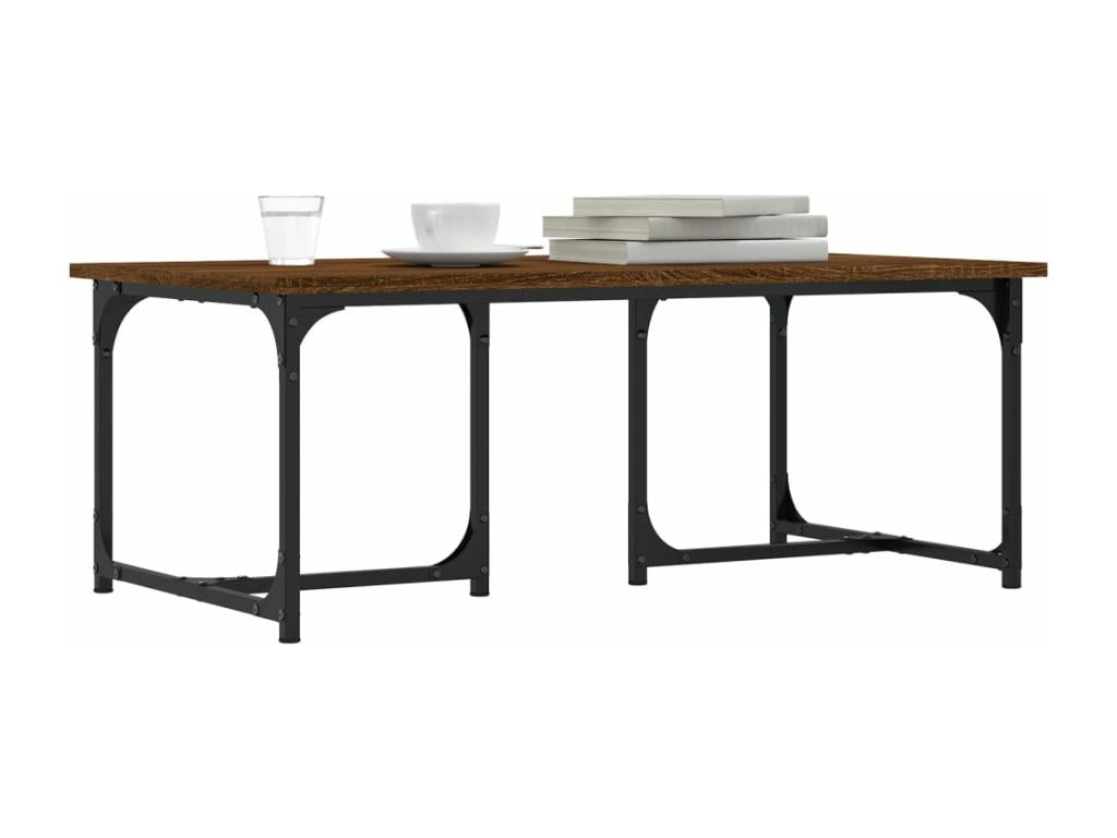 Coffee table, brown oak, 90x50x35 cm, Zensovaingénierie NSQI21098