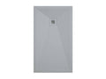 Zensova Plus smooth light grey shower tray with coloured grid - 190x90 cm WMZW18112