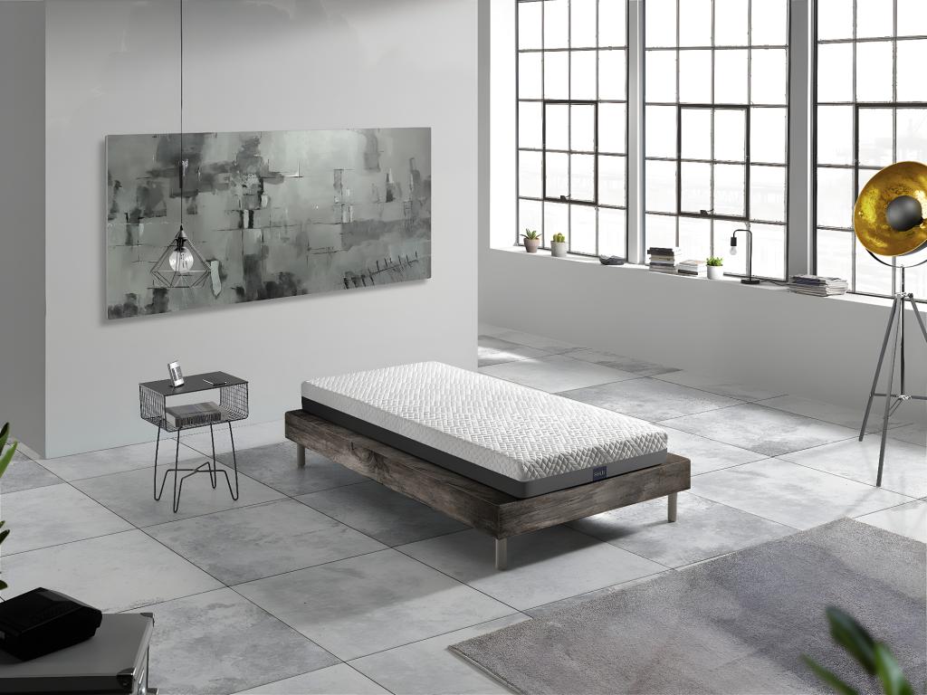 Juvenil Mattress 80x180cm Thickness 20cm Removable Cover Ergonomic and Breathable Memory Foam - Montessori OHMY92089